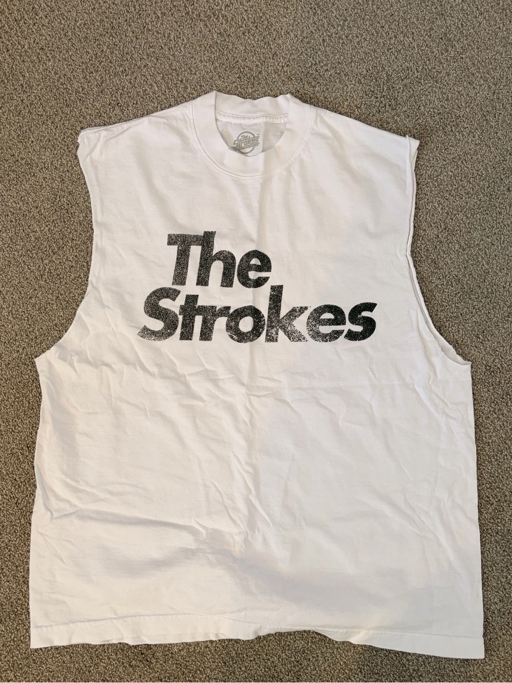 The Strokes / Coachella - White Muscle Tee